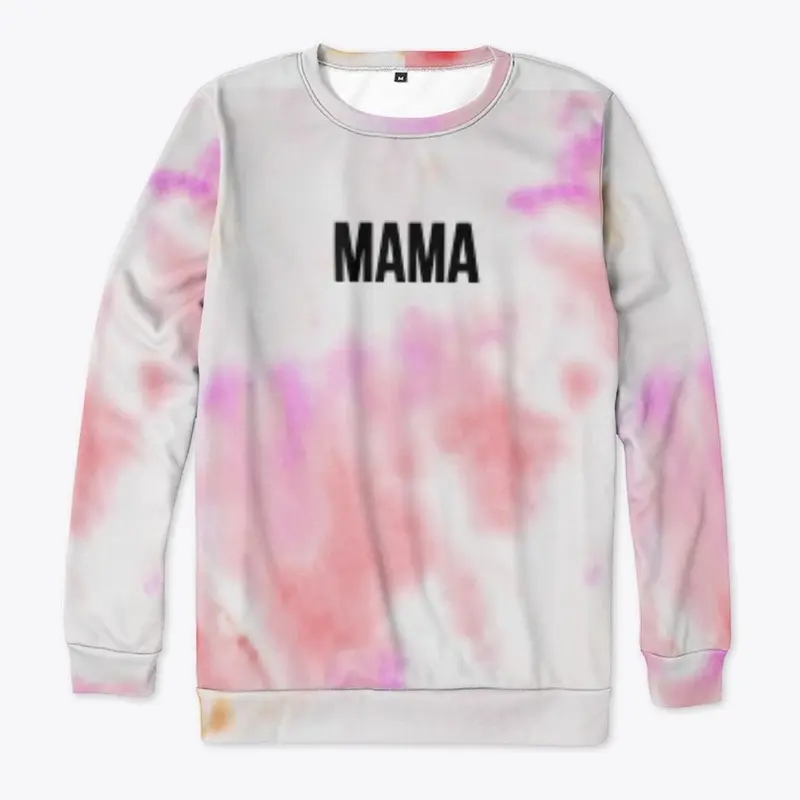 Pink Tie-Dye Mama