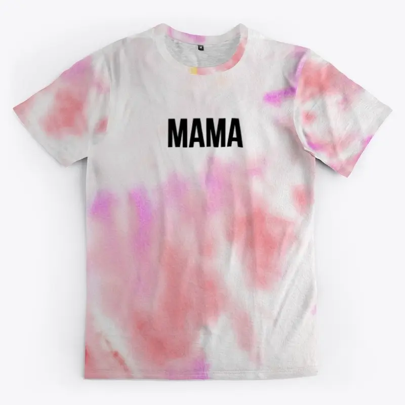 Pink Tie-Dye Mama